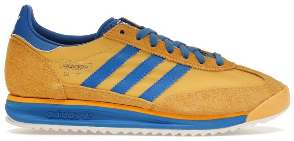adidas SL 72 RS, kleur: Utility Yellow/Bright Royal, maat: Productafbeelding 