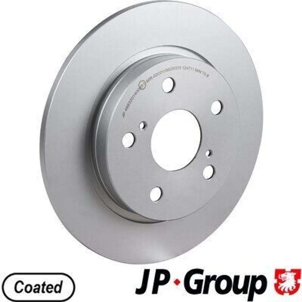 Disque de frein arrière pour Toyota Auris et Corolla E18 - Pièce Qualité