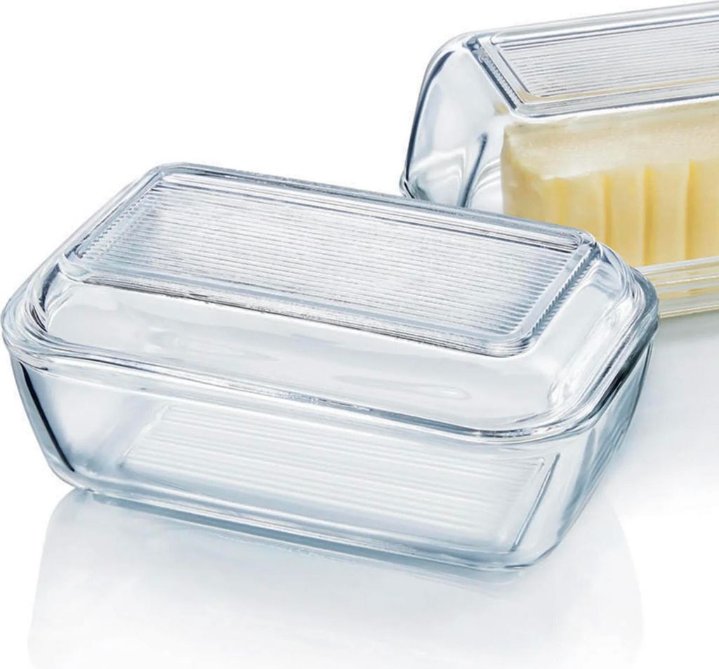 Beurrier 17x10,5xh6,2cm Verre - Billiet Ld Image du produit 