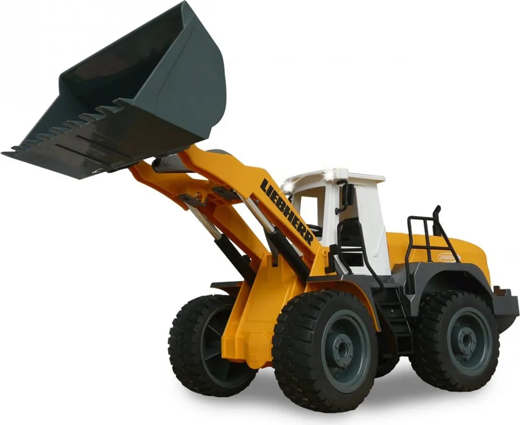 Engin RC robuste Liebherr 564 Jamara jaune sans batterie pour enfant
