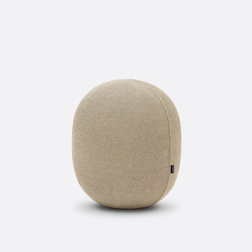 MALLOW KNIT Sitzball - Ergonomischer Balanceball für Gesunde Haltung - 56 cm - Design Award 2024 - BEIGE