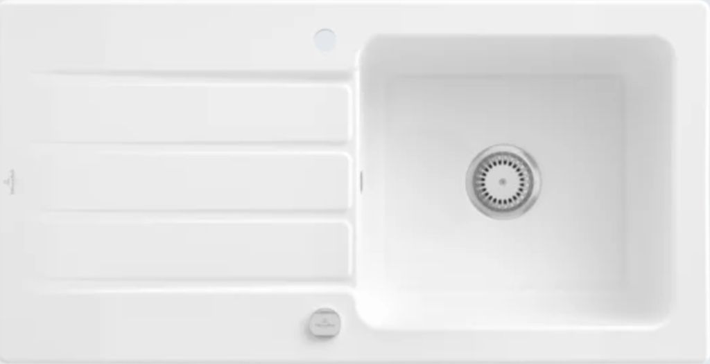 Villeroy & Boch Keramikspüle 336002R1, Architectura 60 Einbauspüle - inkl.