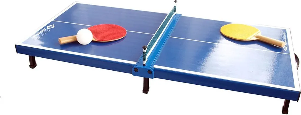 Table de TT Schildkröt MINI 66x33cm - Set Complet avec Filet et Raquettes - 15