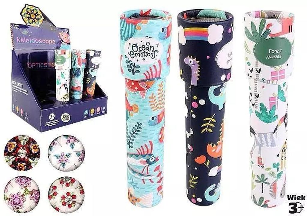 Bunte Kaleidoskop-Mischung 12 Stück/Disp YY126 07714