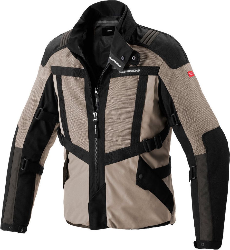 Spidi Netrunner H2Out Motorrad Textiljacke, sand/schwarz, S