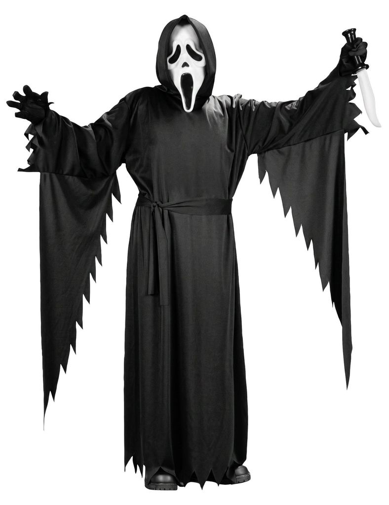 Scream Kostüm bis 170 cm - Halloween Kostüm Kinder Produktbild 