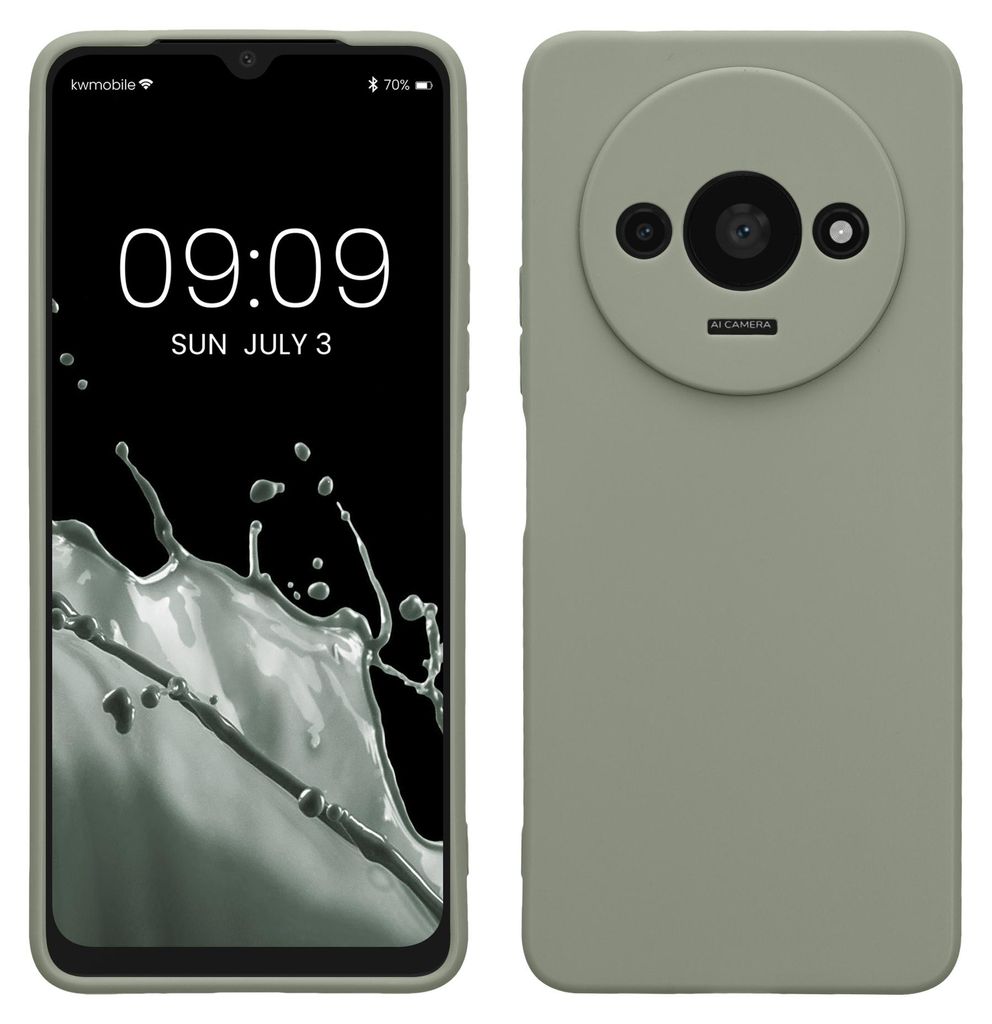 kwmobile Handyhülle für Xiaomi Redmi A3 Hülle - weiches Produktbild 