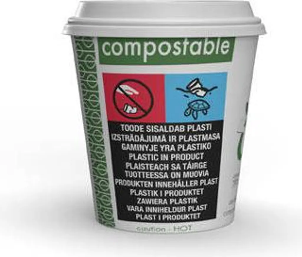Tasses expresso 114 ml pour vente à emporter - Solution Vegware bio - 6