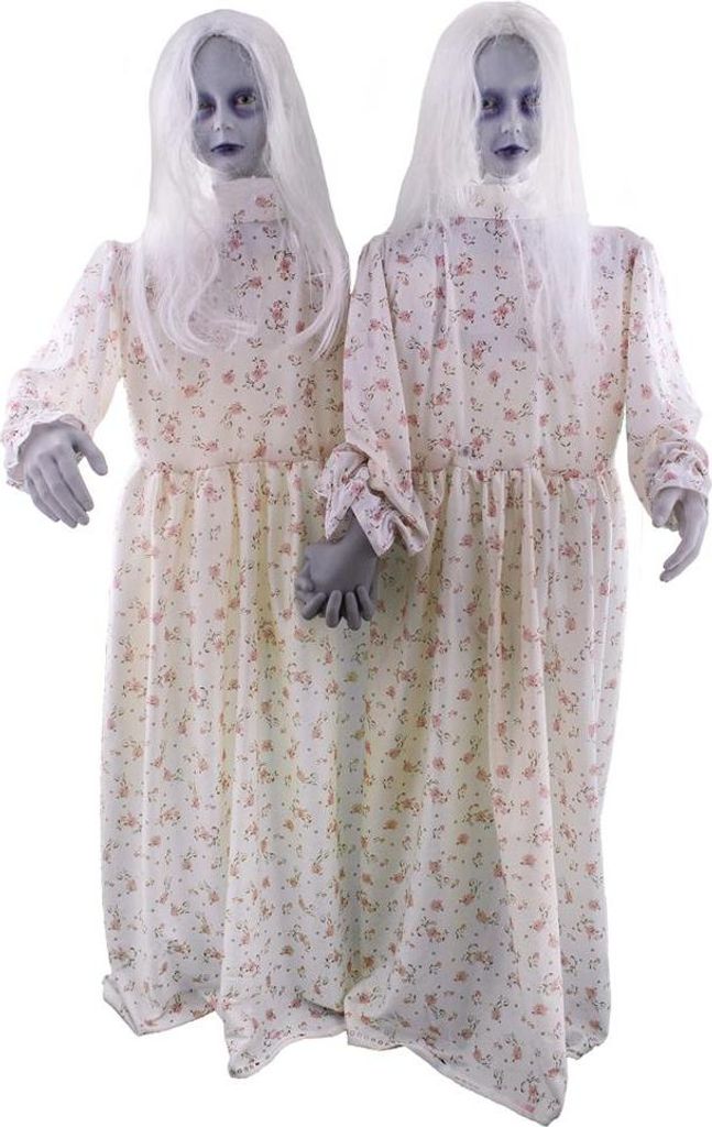 Halloween Deko "Grusel Zwillinge" - Animiert | 130 cm