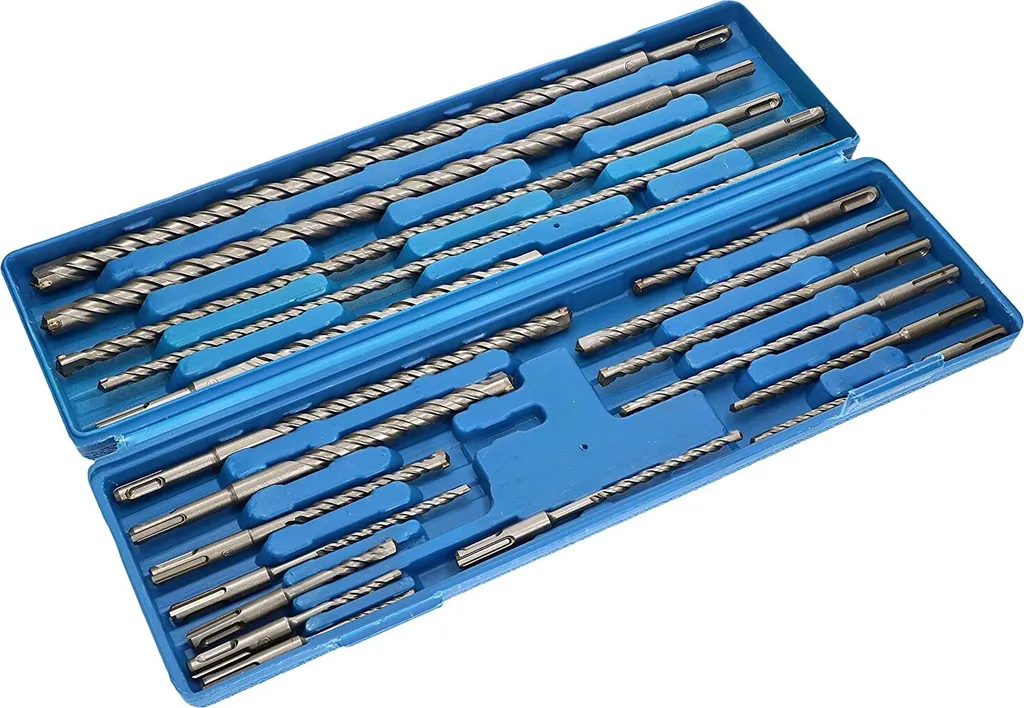 KOTARBAU® Set 20 Punte SDS-Plus Calcestruzzo e Muratura - Offerta Pro