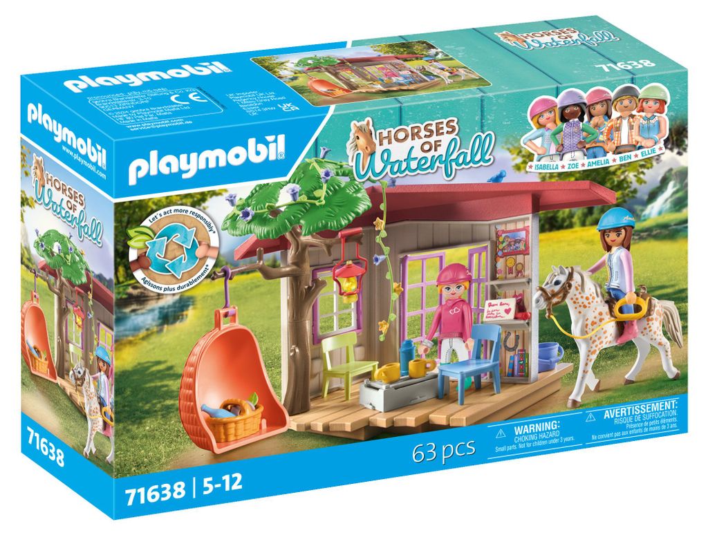 71638 Paarden van Waterfall. Geheime clubhuis voor Productafbeelding 