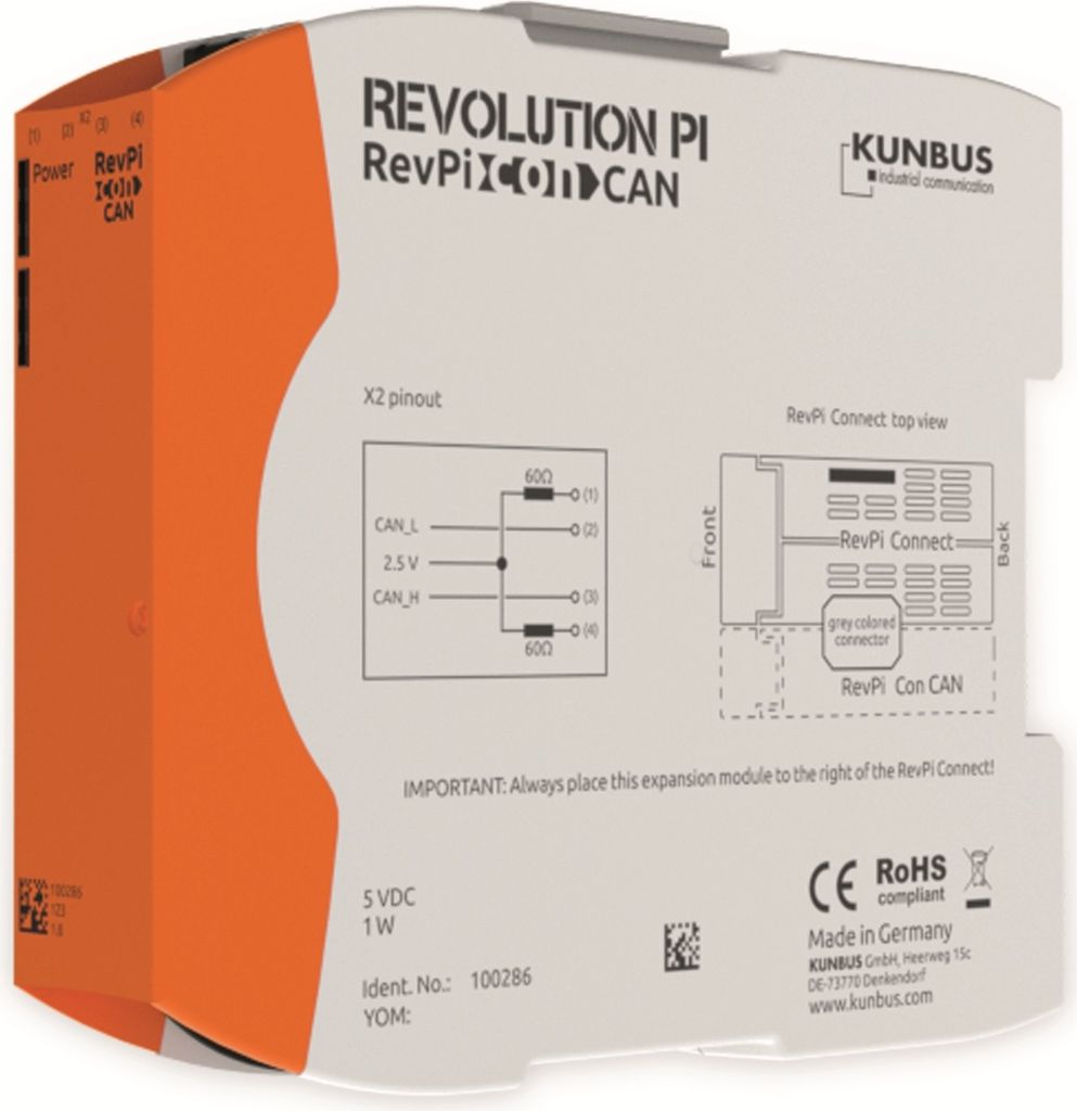 Erweiterungsmodul KUNBUS RevPi Con CAN