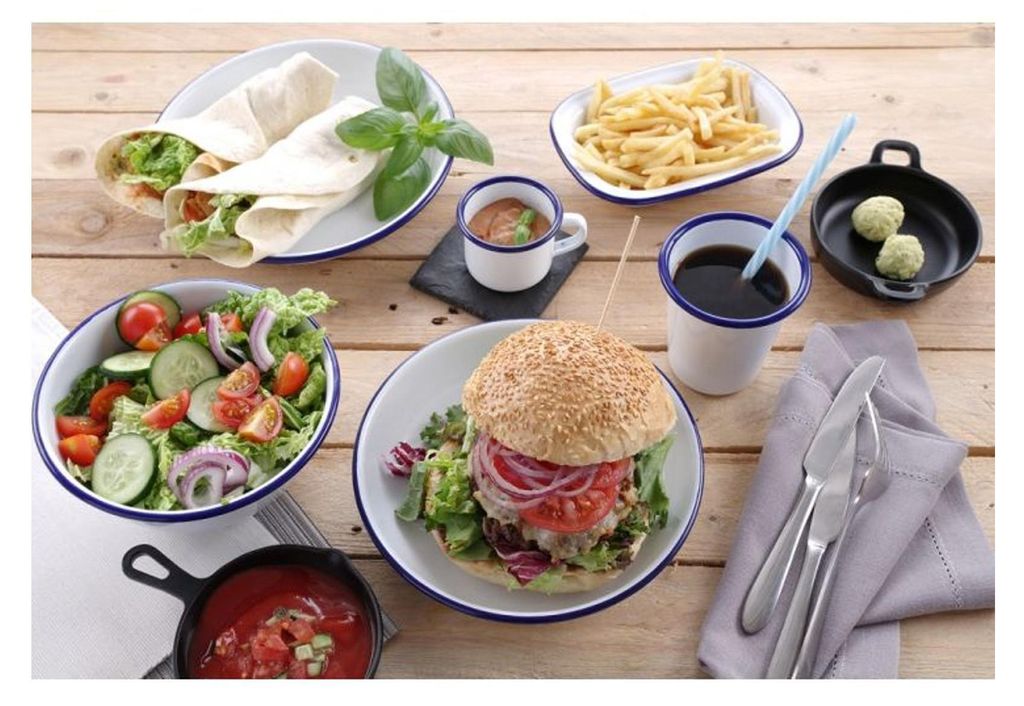 HENDI Salat Schüssel emailliert 160 mm