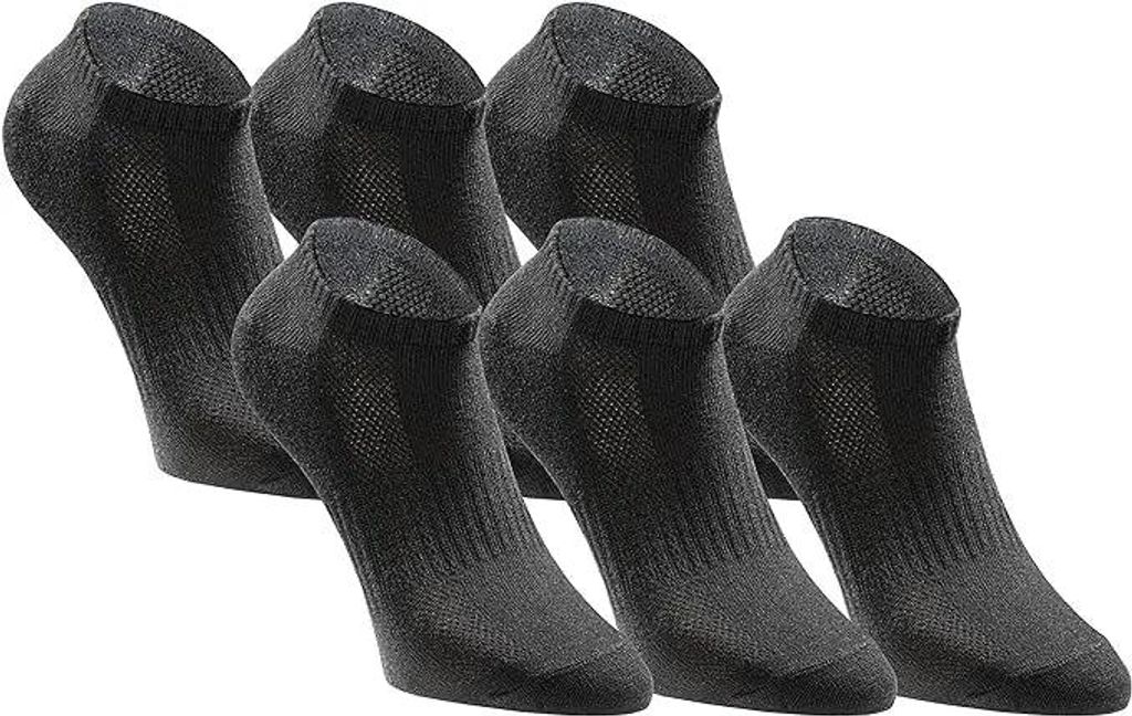 TASTIQ PREMIUM 6 Paar - Herren Socken aus Baumwolle, Kurze Männer Sneakersocken, 43-46