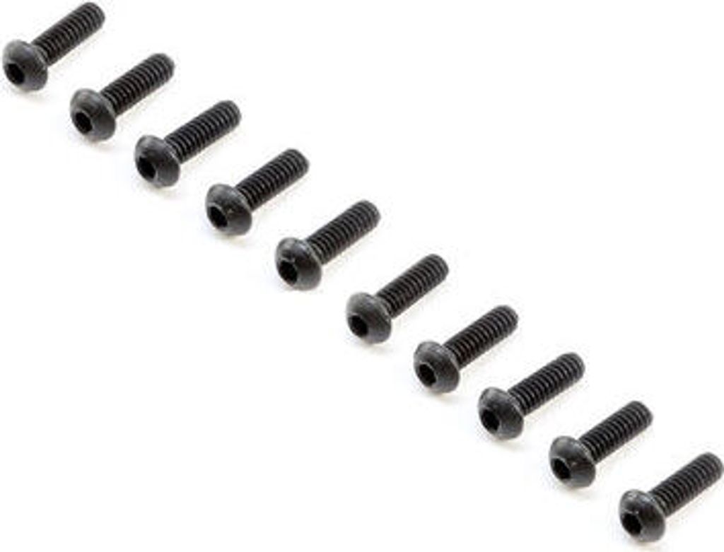Losi Button Head Screws, M2x6mm (10)