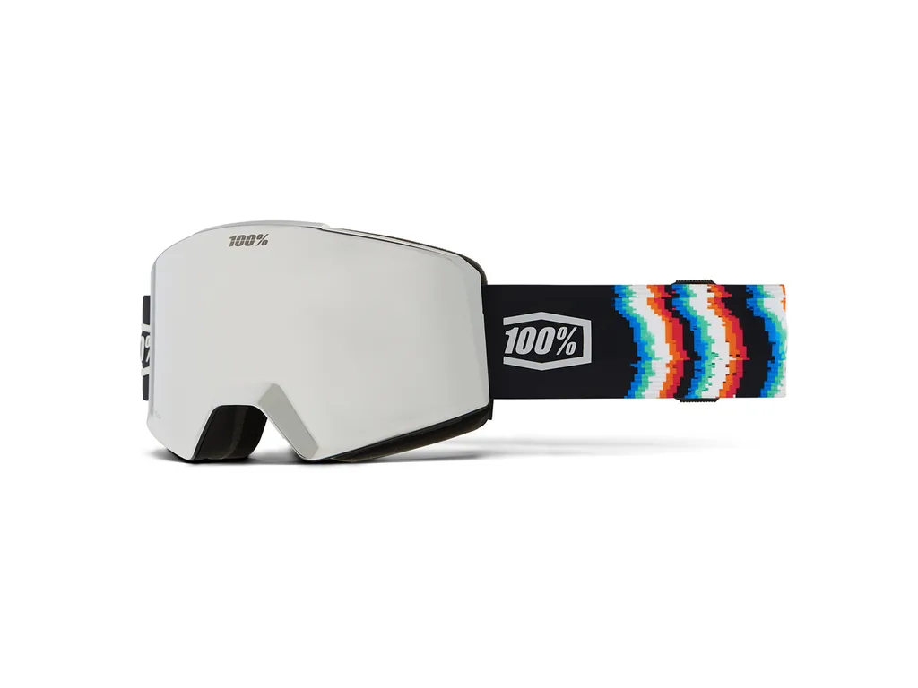 Masque de Ski 100% Norg HiPER Anti-Reflet pour une Vision Nette au Soleil