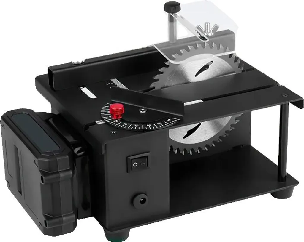 Scie de table compacte sans fil : finissez vos coupes nettes partout