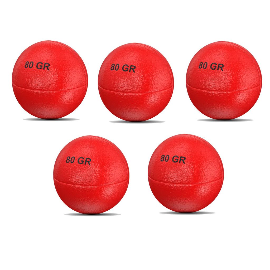 alpas 80g Schlagball 5er Set - Wurfball für Schule, Verein Produktbild 