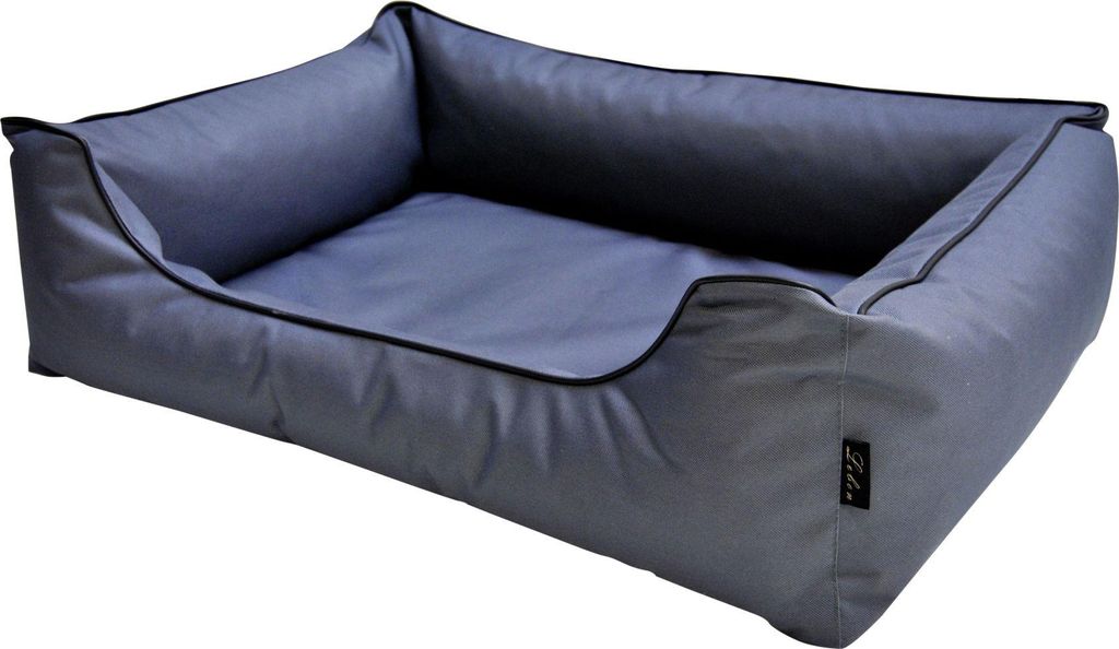 Lebon Hundebett Paula PLUS - Grau - 80 x 60 cm Produktbild 