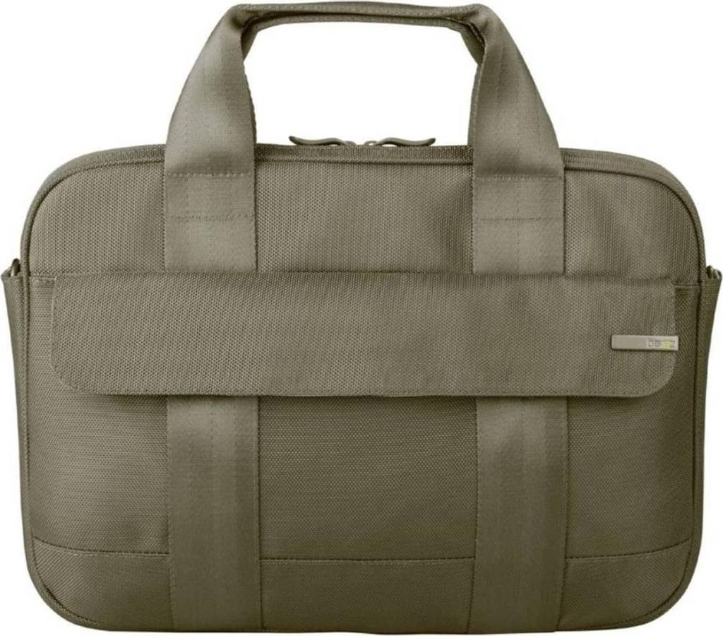 be.ez, PC‐Tasche LE Rush 13" Schultertasche mit vielen Fächern, Grün