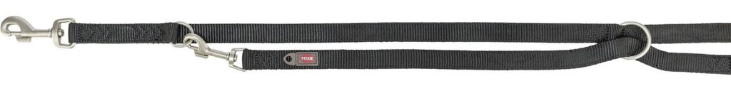 TRIXIE Premium Verlängerungsleine, doppellagig - schwarz - 2,00 m/15 mm