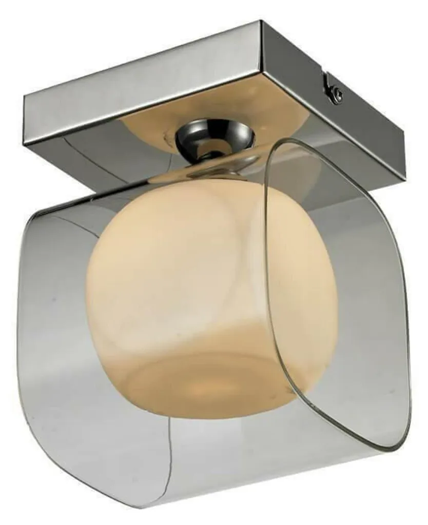 Applique murale Chrome AZzardo Happy 1 AZ0483 Design Minimaliste G9