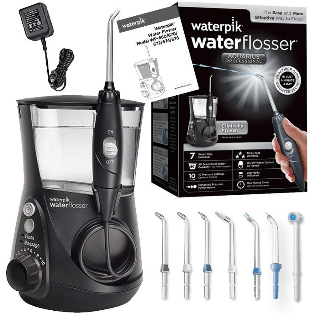 Waterpik WP-662 nero Irrigatore orale Immagine del prodotto 