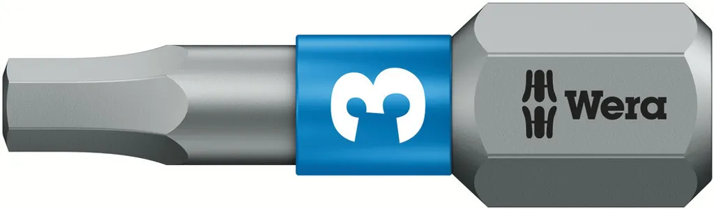Wera 05056683001 Bit Hex-Plus 3mm x 25mm - Ricambio Professionale