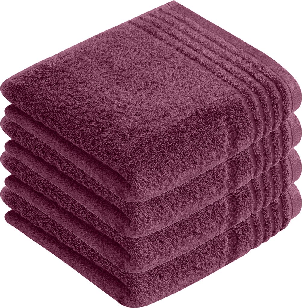 4er Pack Handtuch Vienna Style Supersoft von der Marke Vossen 50 x 100 cm