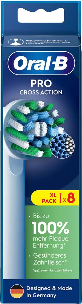 Oral-B Pro Cross Action Ersatz-Bürstenköpfe 8stk. - Produktbild 1