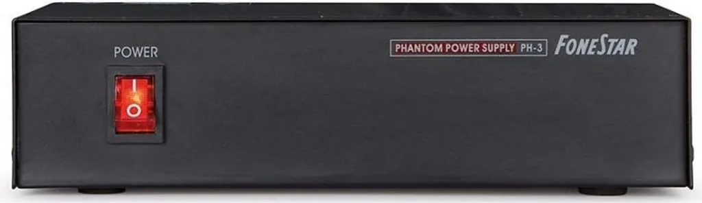 Fonestar PH3 Alimentation Fantôme 48V pour Micro statique à Condensateur