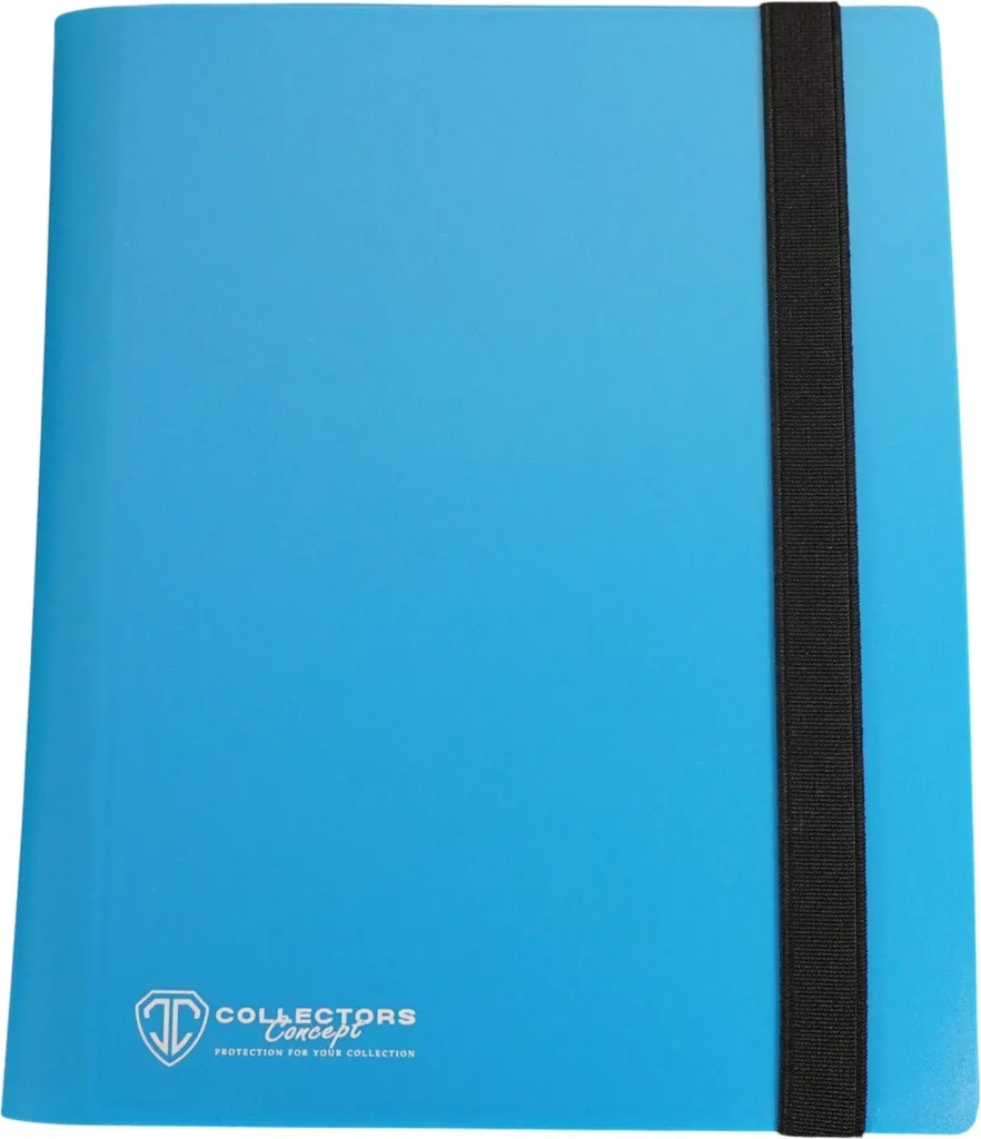 Collectors Concept Reliure à Élastique 9 Poches Hellblau pour Cartes