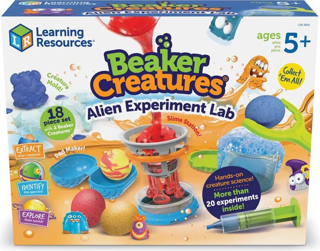 Learning Resources Beaker Creatures Lab : Kit d'Expériences Aliens LER3830 - 3