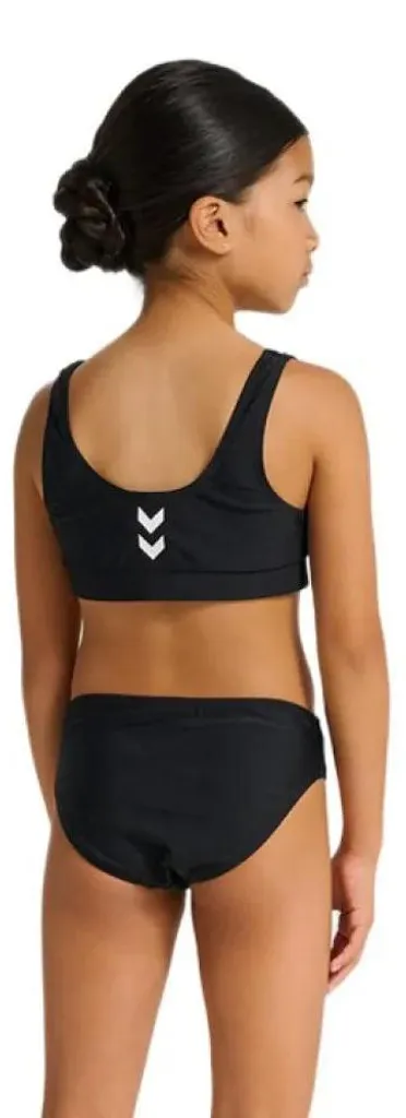 Bikini noir Hummel Hmljr Solid taille 116 en tissu stretch durable - 7