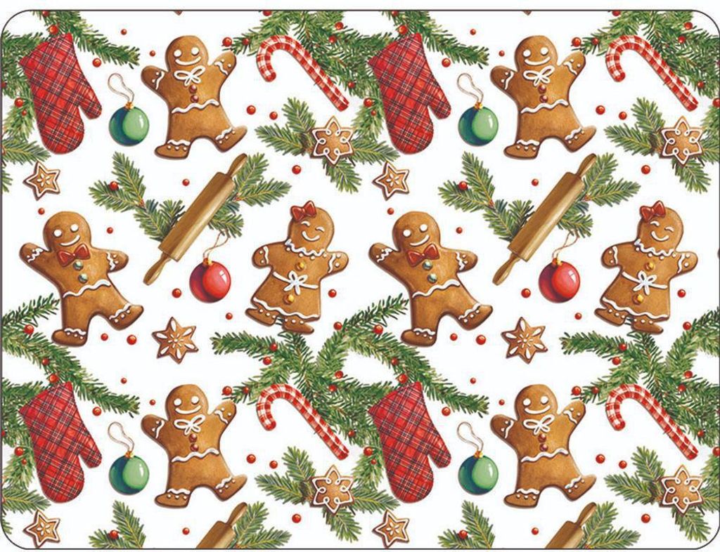 Tischsets - Gingerbread cookies
