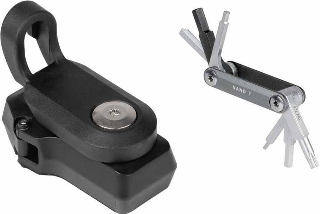 Topeak Ninja+ Toolbox N7 & Nano 7 Multitool Silber Silber One Size