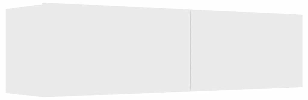 vidaXL TV skrinka biela 120x30x30 cm Drevo Materiál Obrázok produktu 