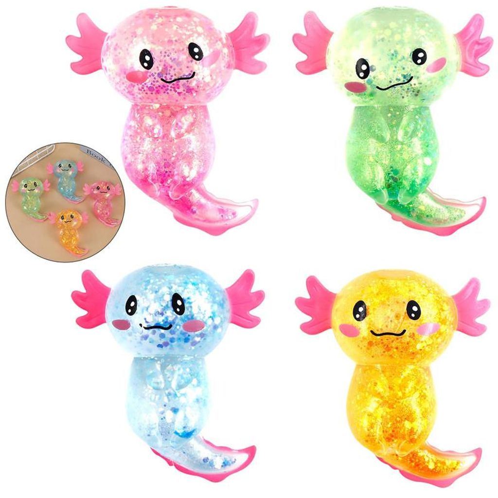 4 Stück Muschel Squishy Slow Rising, Quetschspielzeug, Anti Stress Knautschspielzeug, Weiche Stressabbau Spielzeug für Kinder & Erwachsene