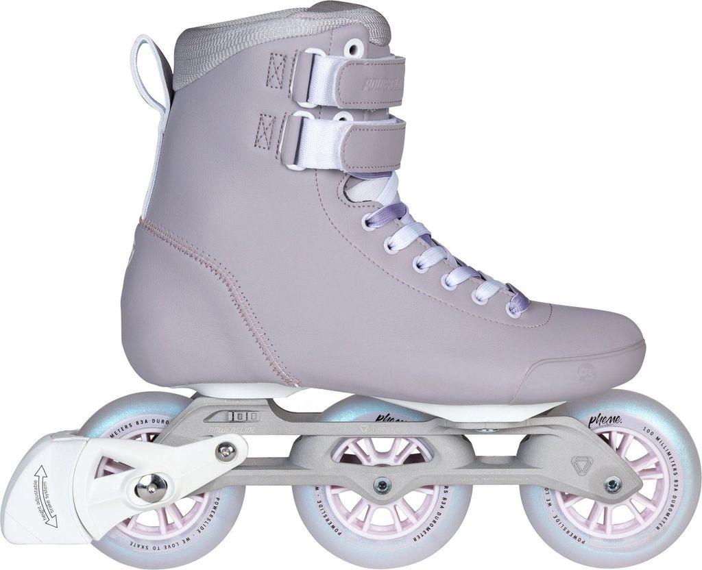 Powerslide Inline Skate Pheme Lilac 100, für Fitness, für Damen