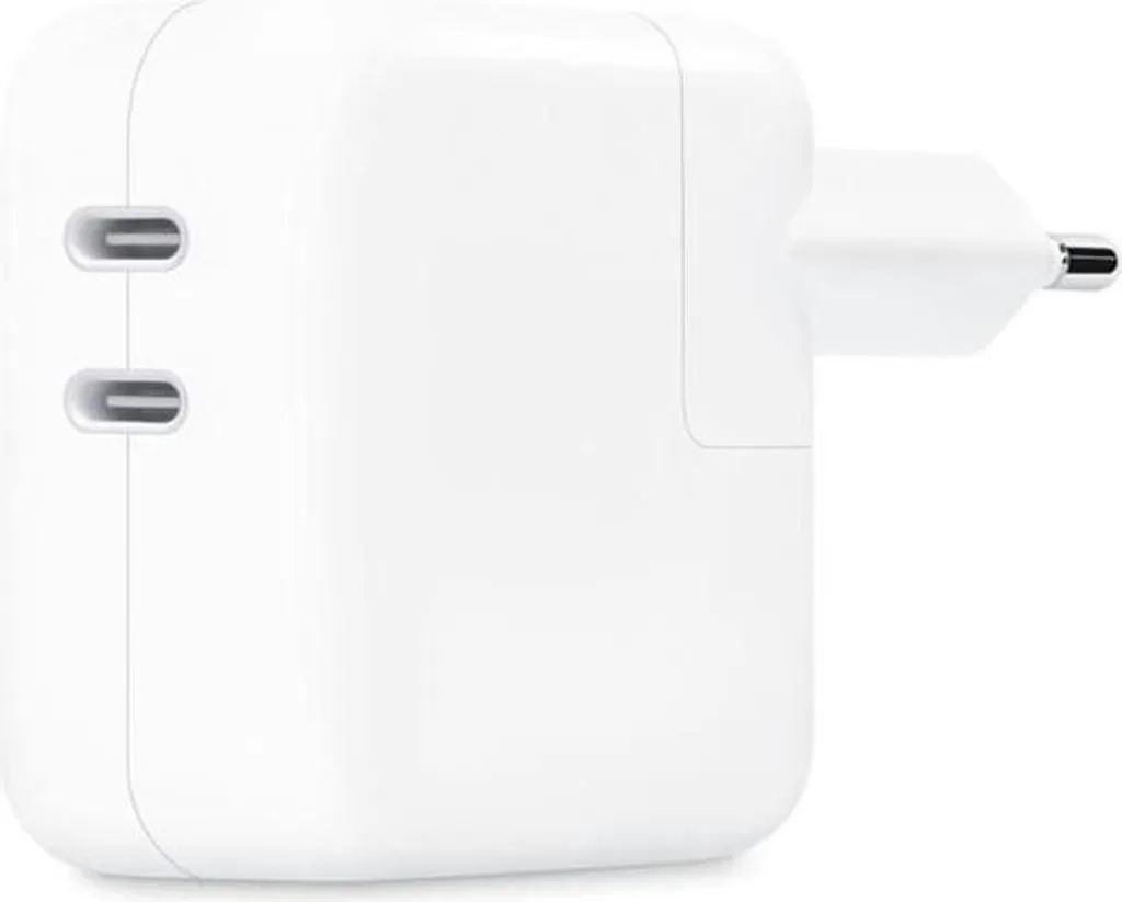 Alimentatore Apple 35W Doppia Porta USB-C per MacBook Air e iPhone