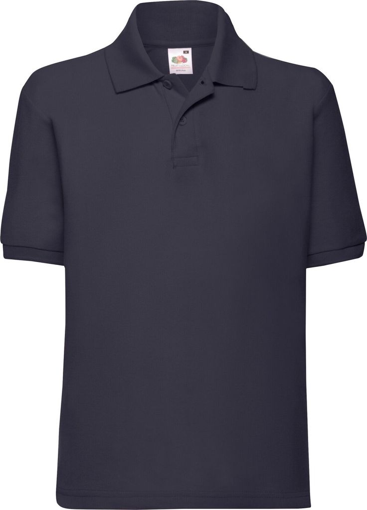 Fruit of the Loom - "65/35" Poloshirt für Kinder RW10132 (140) (Dunkles Marineblau)
