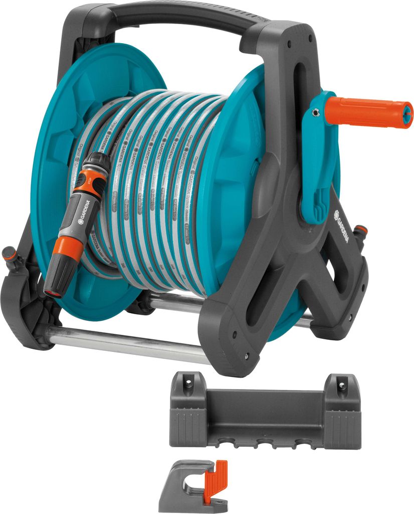 Bęben naścienny Gardena Classic 50 zestaw 8009-20 z wężem Zdjęcie produktu 