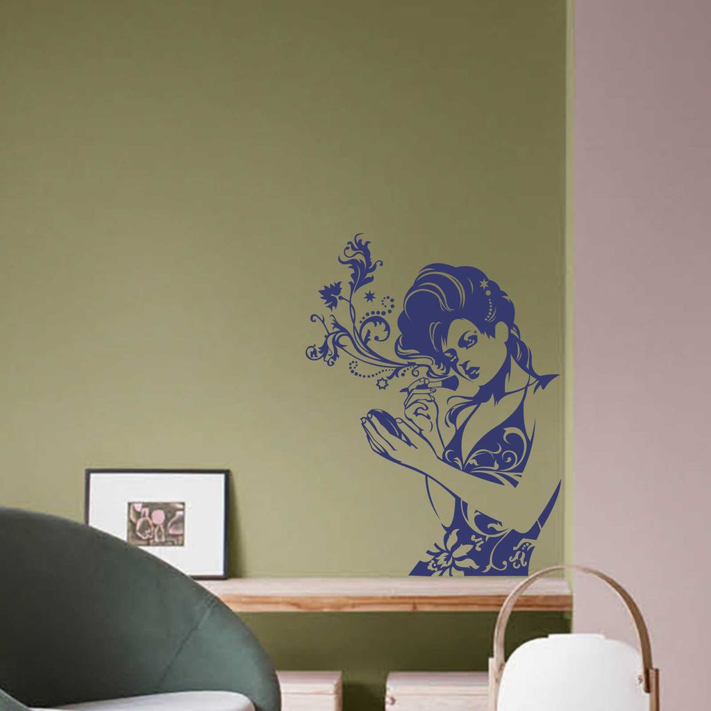 Wandtattoo - Wandaufkleber - Wandtattoo "Glamour Woman" - Produktbild 