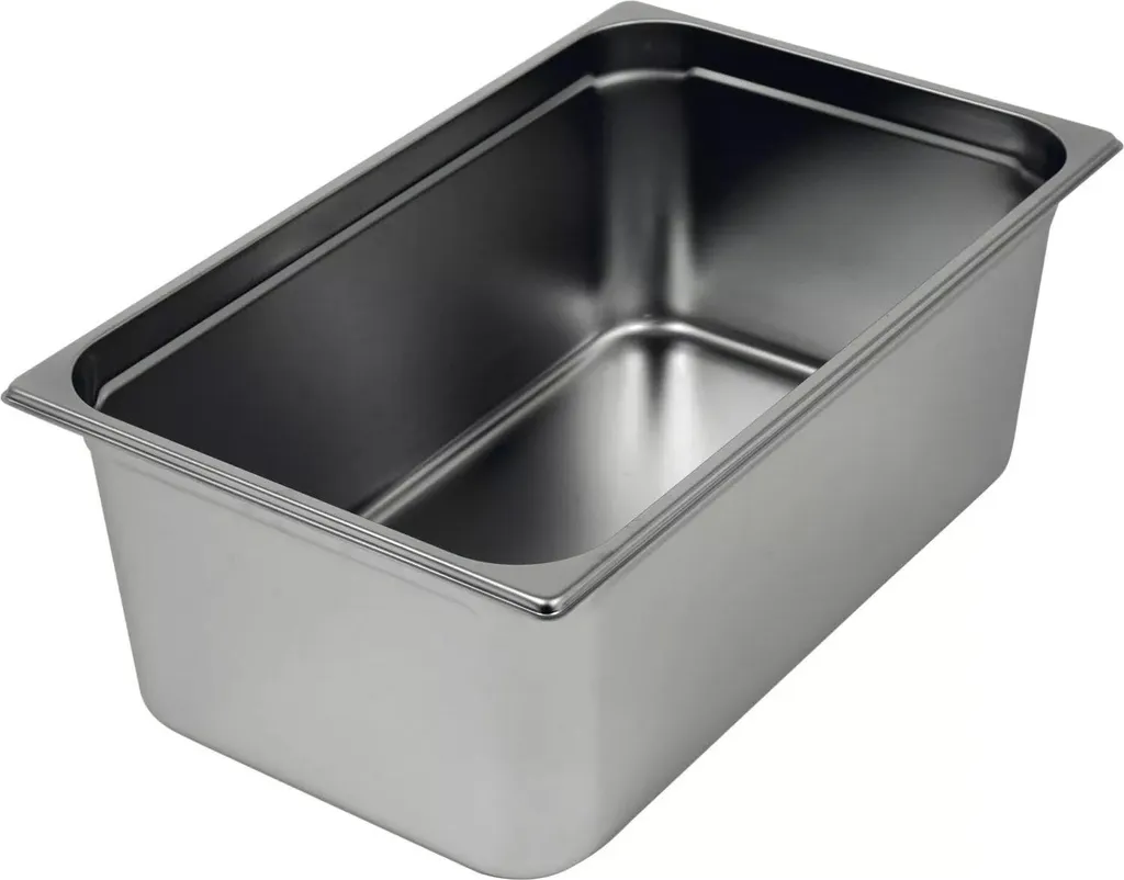 Contenitore GN Rieber 1/2 Acciaio Inox 18/10 200mm | Qualità Professionale