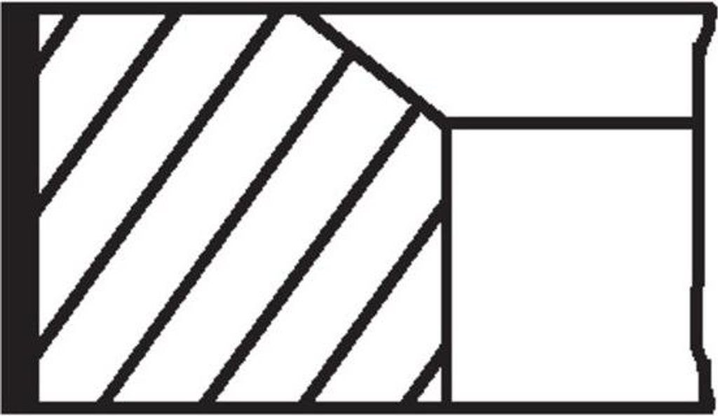 MAHLE 039 RS 00101 0N0 Kolbenringsatz Kolbenringe passend für PEUGEOT 2008 Kombi (CU) 208 I Schrägheck (CA, CC) 308 SW II 208 II Schrägheck 307 ...