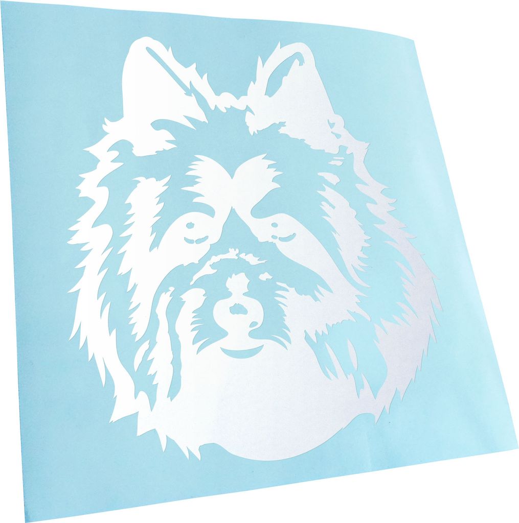 Kiwistar - Autoaufkleber - Australian Terrier Hund - Gold - 50x45cm - Aufkleber für Auto, Laptop, Fahrrad, LKW, Motorrad mehrfarbig JDM Decal Racing