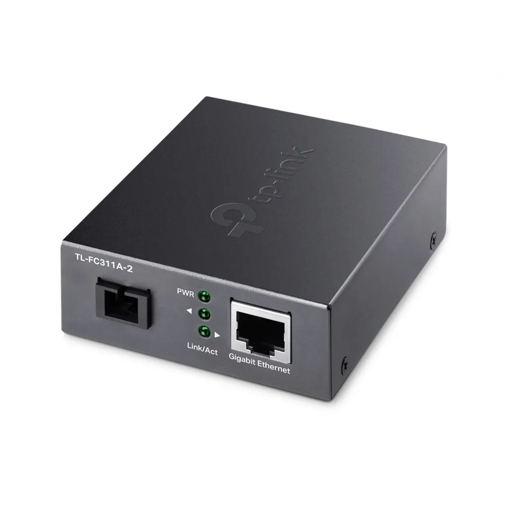 Convertisseur de Média Gigabit TP-Link TL-FC311A-2 avec Port Fibre SC