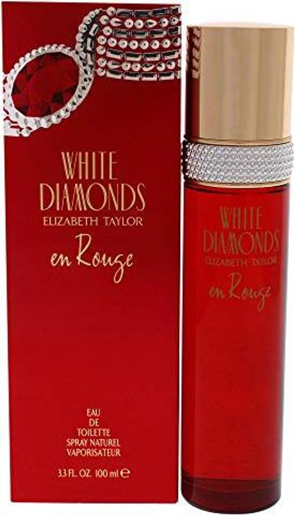 Elizabeth Taylor White Diamonds En Rouge Eau de Toilette für Damen 100 ml