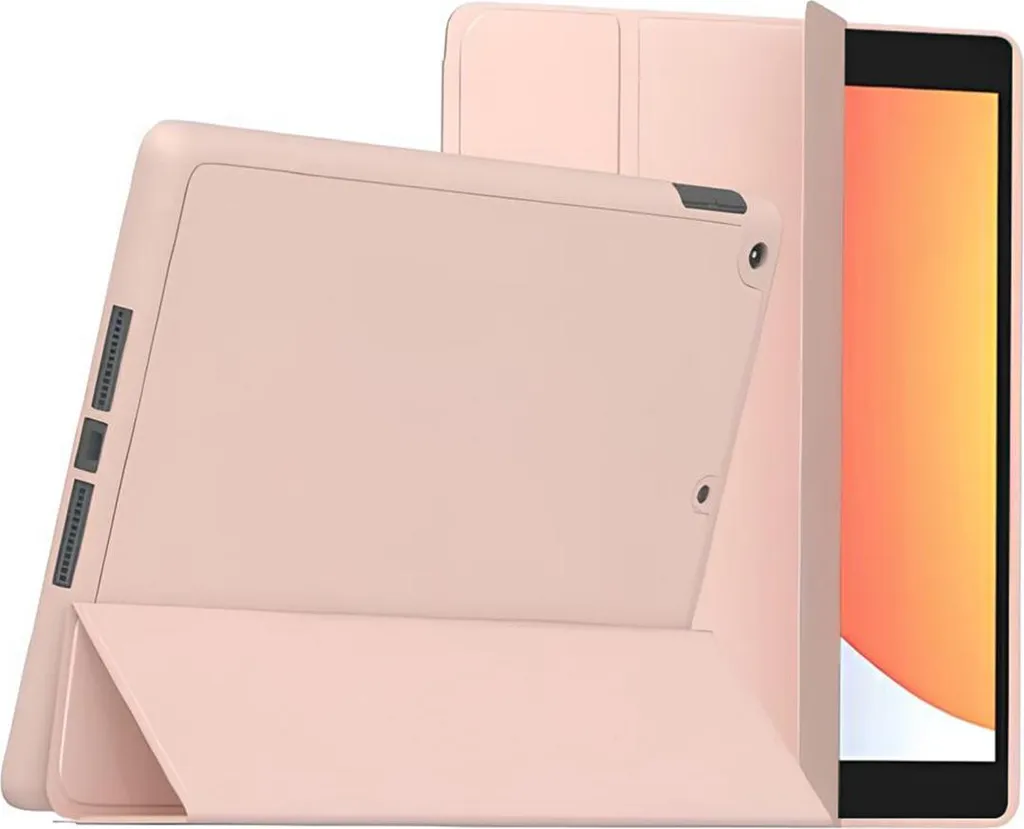 MW, custodia per iPad 10,9 pollici serie SlimSkin con supporto per Apple Pencil, rosa