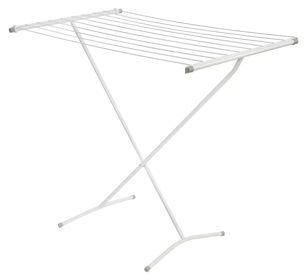 Petit séchoir à linge spécial baignoire pliable pour gagner de la place